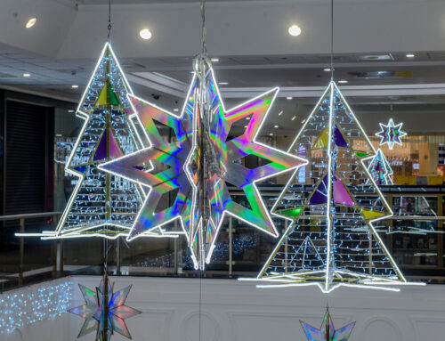 Contemporary Christmas Displays: Manchester Arndale